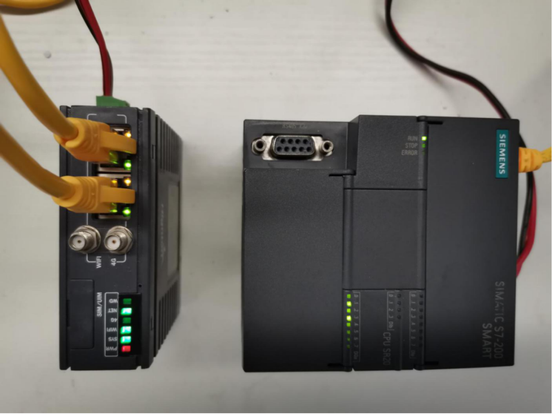 BG视讯BG智通网关连接plc示意图